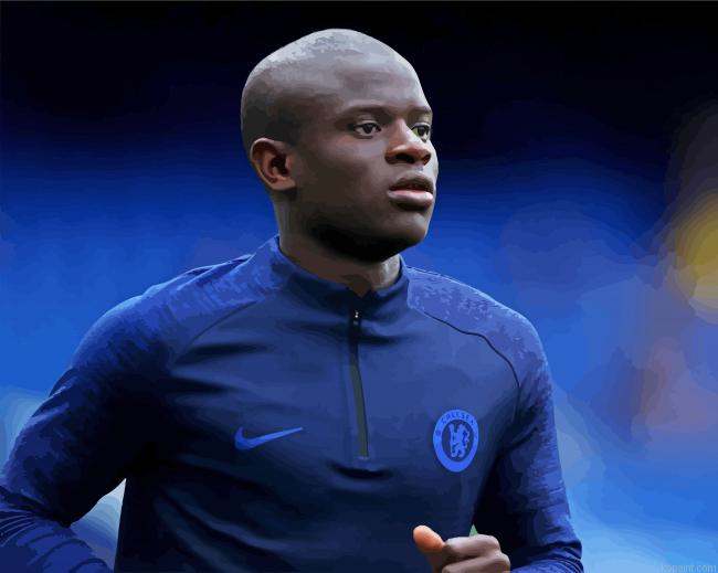 N Golo Kante Football Player Sport Painting By Numberss.png