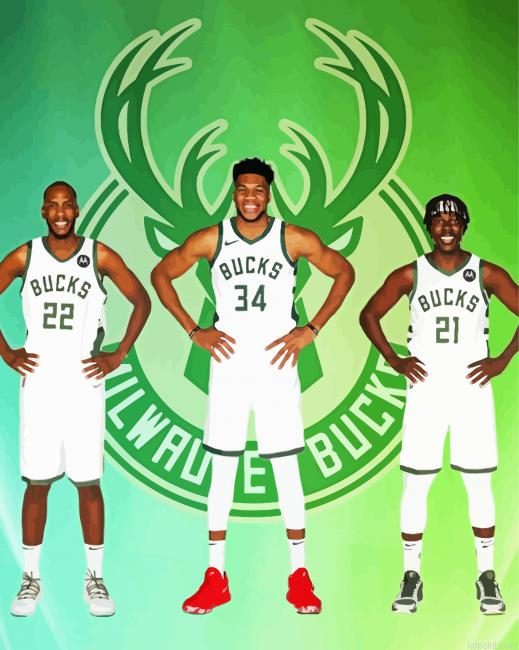 Nba Milwaukee Bucks Players Painting By Numberss.png