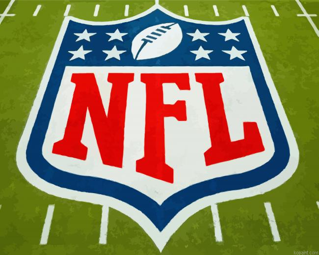 NFL Logo Paint By Numbers