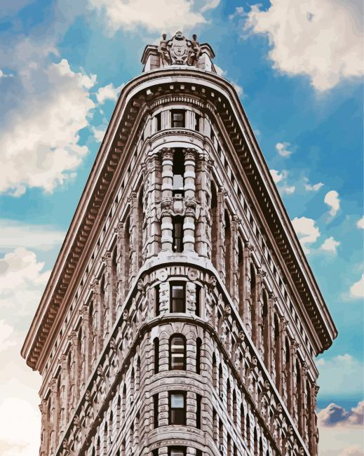 Nyc Flatiron Building Painting By Numberss.png