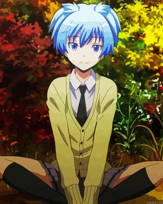 Nagisa Shiota Assassination Classroom Painting By Numberss.png