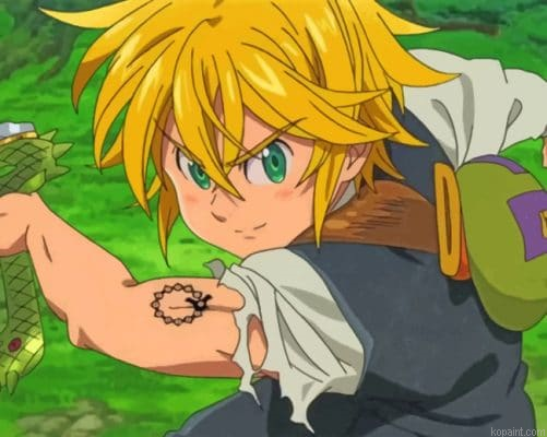 Nanatsu No Taizai Meliodas Painting By Numberss.png