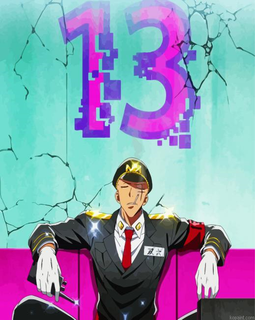 Nanbaka Hajime Sugoroku Anime Characters Painting By Numberss.png