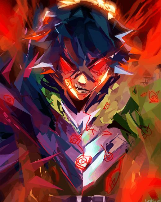 Naofumi Rage Shield Anime Painting By Numberss.png