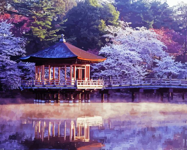 Nara City In Japan Painting By Numberss.png