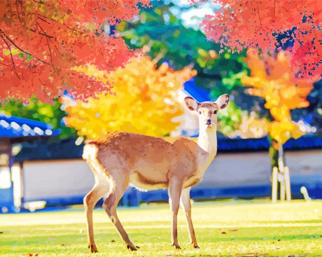 Nara Park Painting By Numberss.png