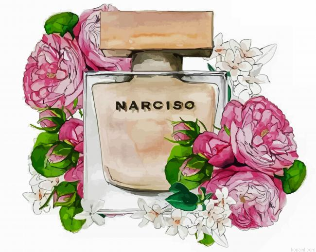 Narciso Fragrance Paint By Numbers