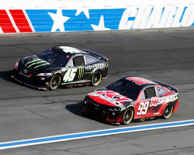 Nascar Race Painting By Numberss.png