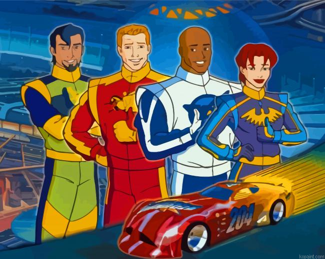 Nascar Racers Painting By Numberss.png