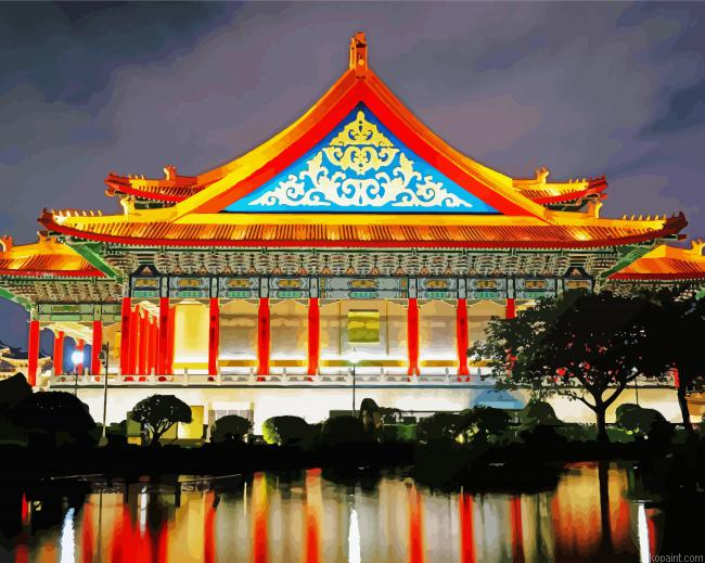 National Performing Arts Center Taipei Taiwan Painting By Numberss.png