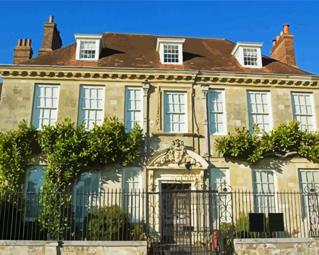 National Trust Mompesson House Salisbury Painting By Numberss.png