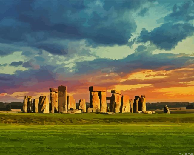 National Trust Stonehenge Landscape Salisbury Painting By Numberss.png