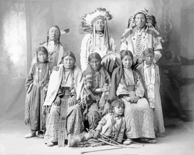 Native American Family Painting By Numberss.png