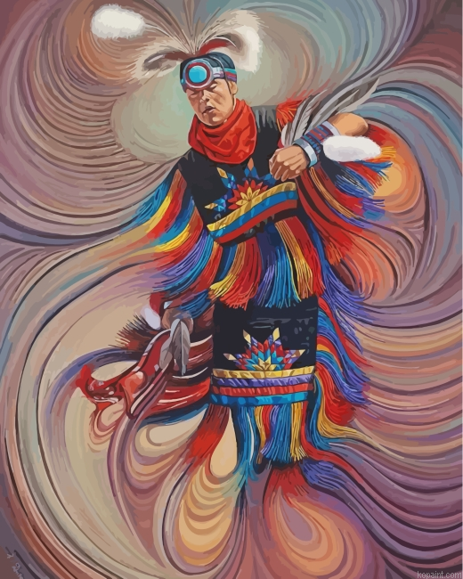 Native American Man Painting By Numberss.png