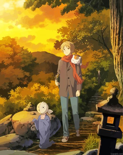 Natsume Anime Paint By Numbers