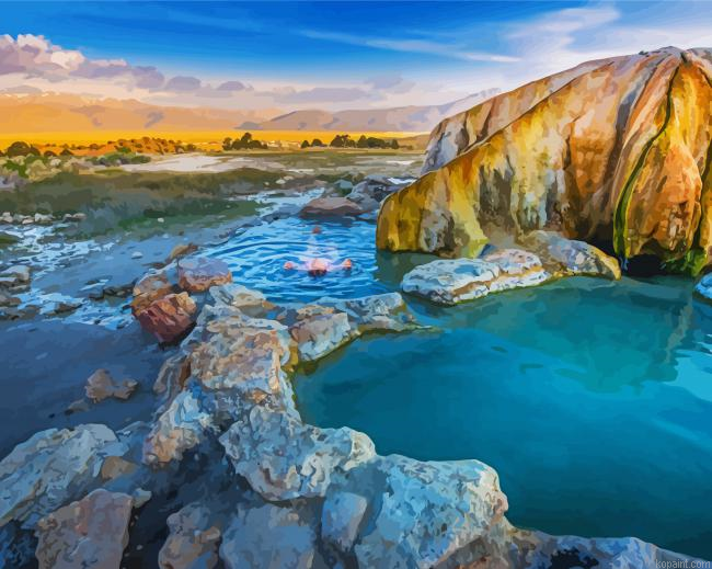 Natural Spa Hot Springs Painting By Numberss.png