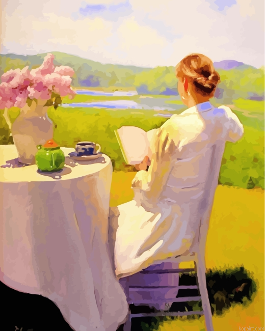 Nerdy Lady Painting By Numberss.png
