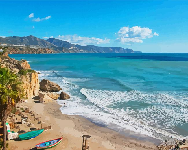 Nerja Playa De La Calahonda Painting By Numberss.png