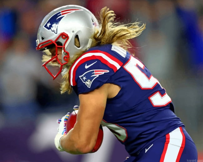 New England Patriots Football Player Paint By Numbers