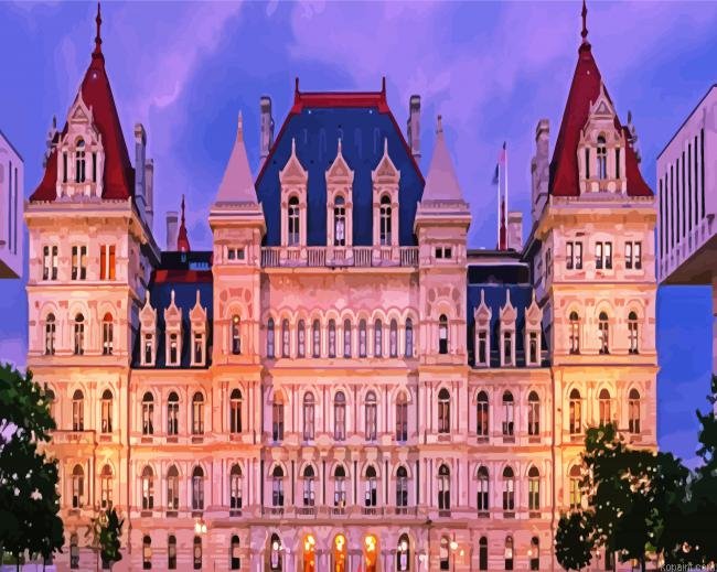 New York Albany State Capitol Painting By Numberss.png