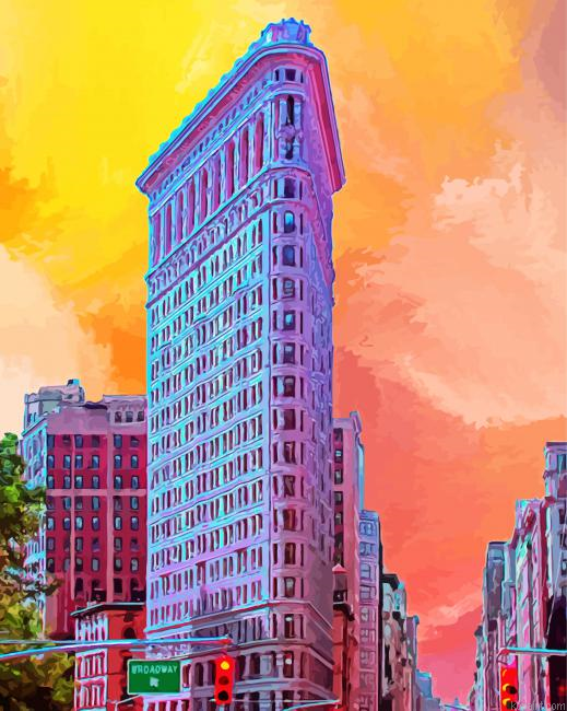 New York The Flatiron Building Painting By Numberss.png