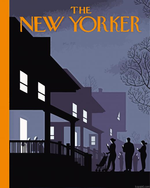 New Yorker Magazine Poster Painting By Numberss.png
