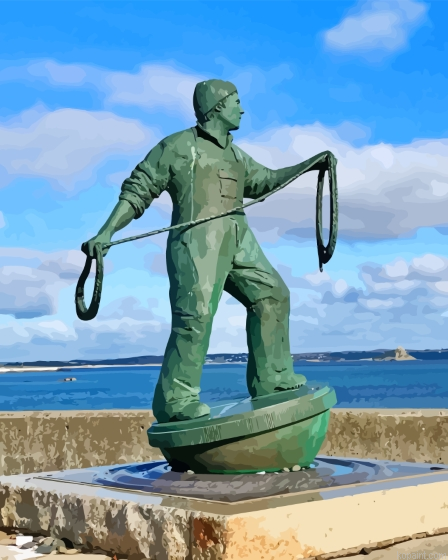 Newlyn Fisherman Painting By Numberss.png