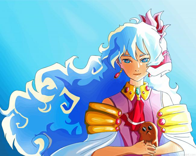 Nia Teppelin Gurren Lagann Painting By Numberss.png