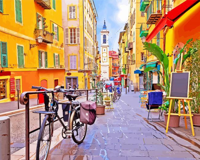 Nice Streets Paint By Numbers