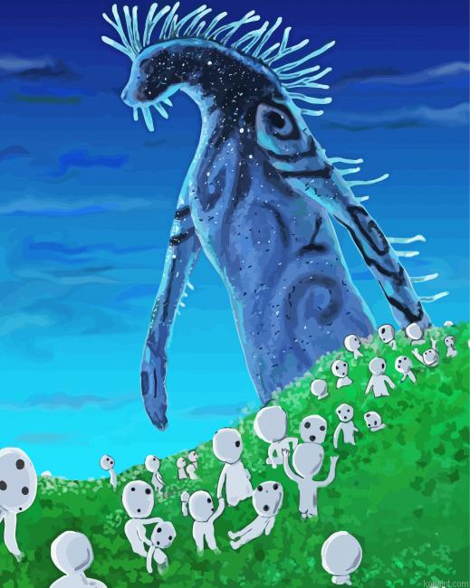 Night Walker Mononoke Painting By Numberss.png