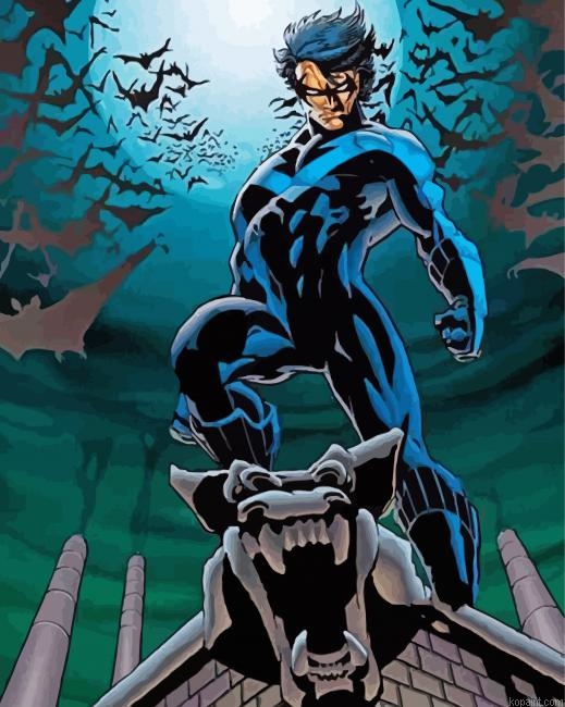 Nightwing Dick Grayson Painting By Numberss.png
