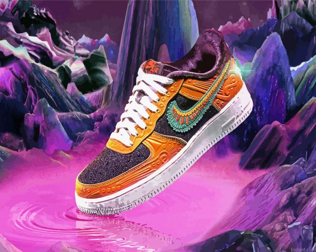 Nike Air Force Painting By Numberss.png