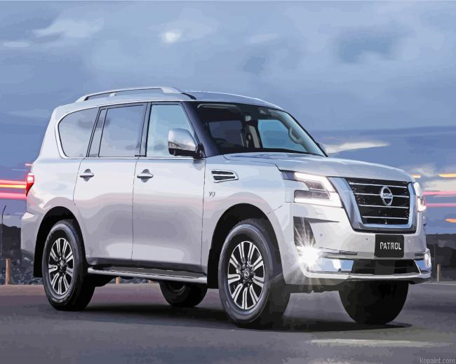 Nissan Patrol Car Painting By Numberss.png