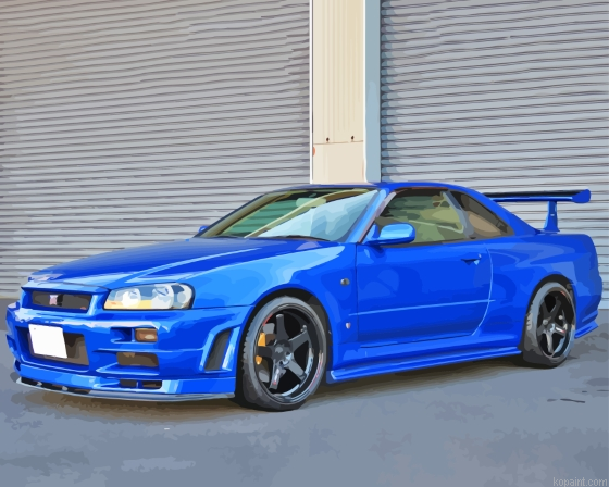Nissan R34 Painting By Numberss.png