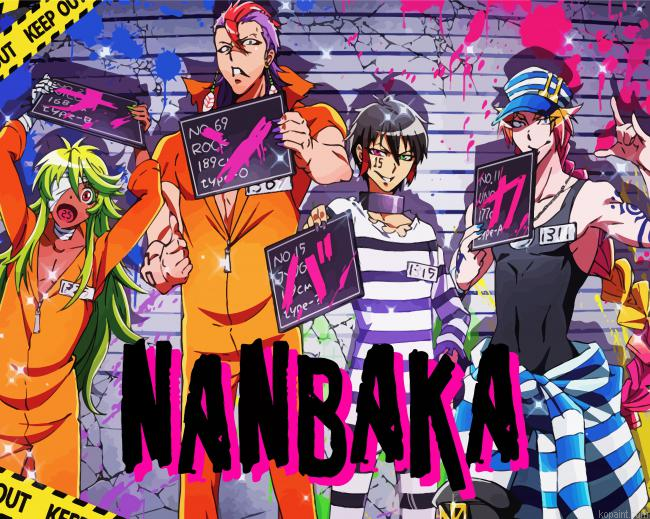 Nnbaka Manga Anime Characters Painting By Numberss.png