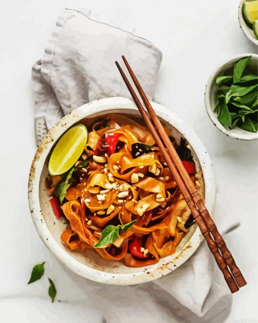 Noodles Asian Food Paint By Numbers.png