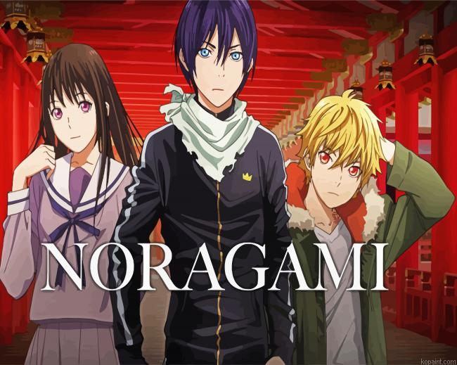 Noragami Manga Serie Painting By Numberss.png