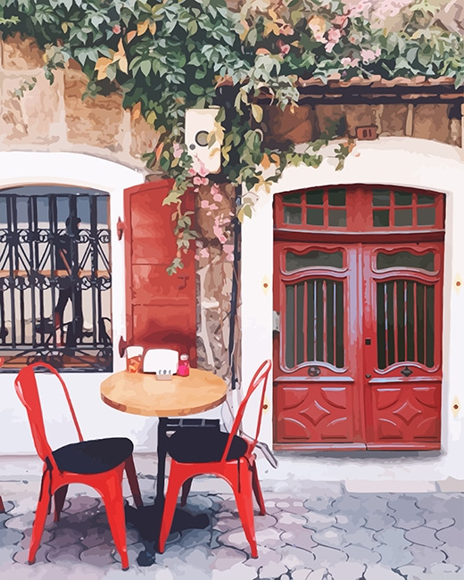 Nostalgic Street Coffee New Painting By Numberss.png