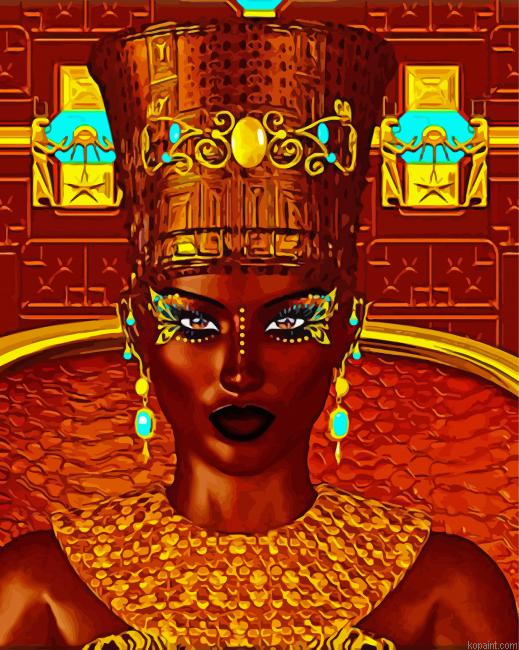 Nubian Queen Painting By Numberss.png