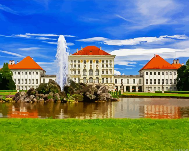 Nymphenburg Palace Munich Painting By Numberss.png