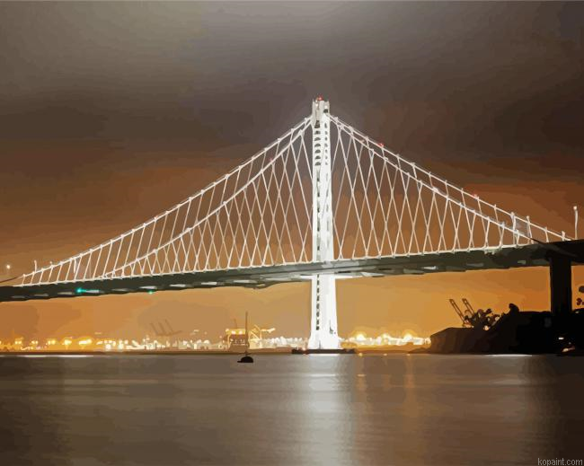 Oakland Bay Bridge San Francisco Painting By Numberss.png