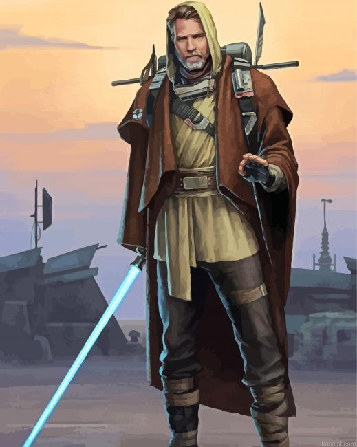 Obi Wan Star Wars Painting By Numberss.png