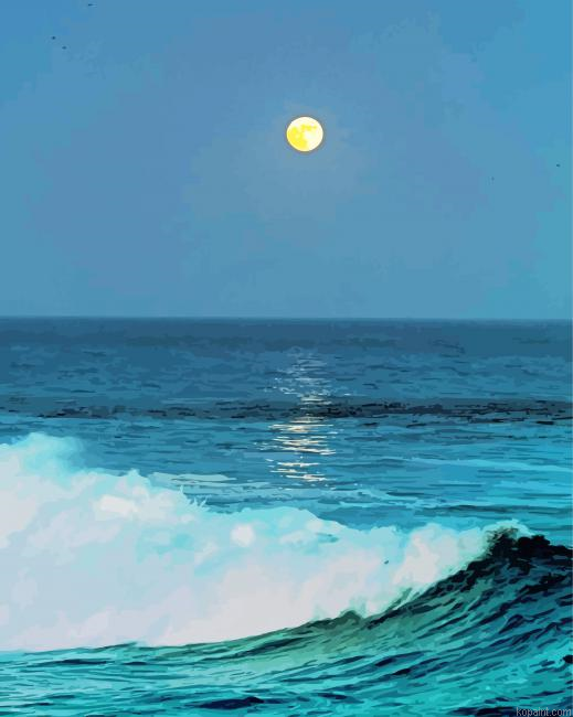 Ocean Night Painting By Numberss.png