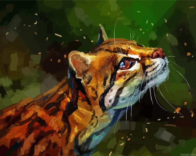Ocelot Art Paint By Numbers