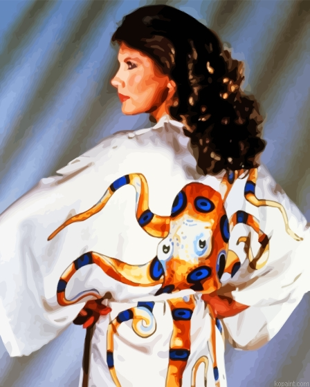 Octopussy Maud Adams Painting By Numberss.png