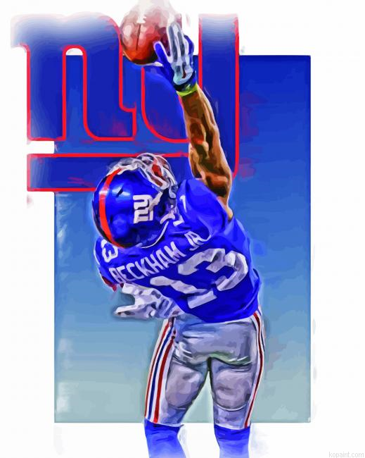 Odell Beckham Jr Art Painting By Numberss.png