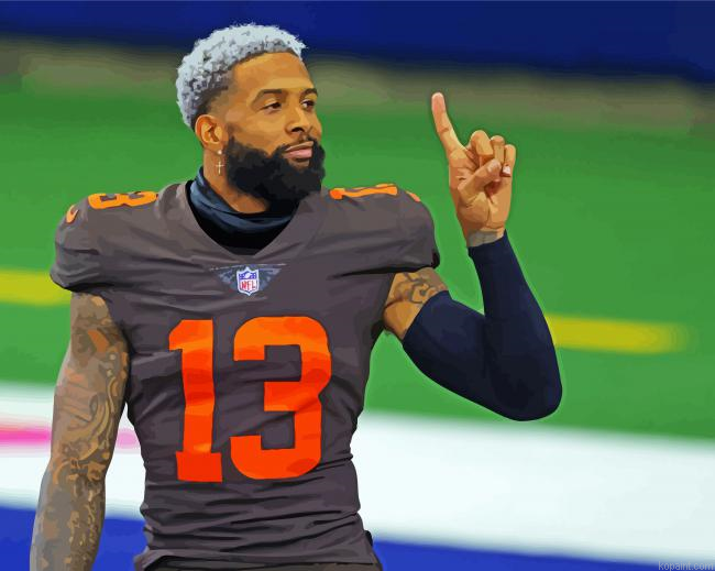 Odell Beckham Jr Player Paint By Numbers.png