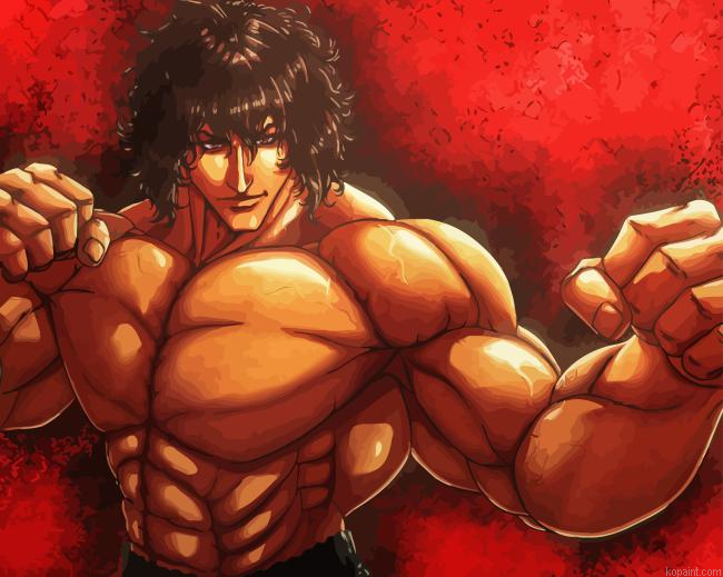 Ohma Tokita Anime Character Painting By Numberss.png