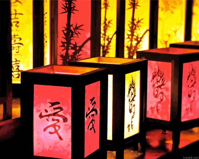 Old Asian Lamps Painting By Numberss.png