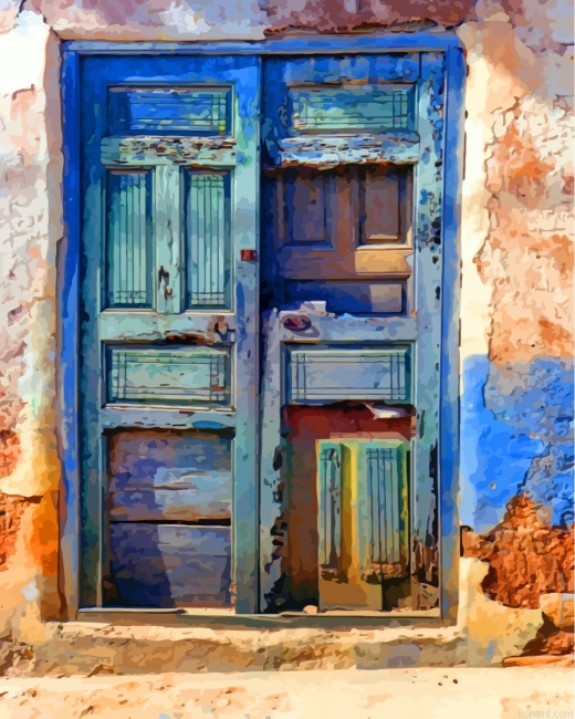 Old Blue Door Painting By Numberss.png